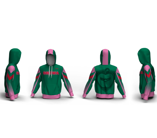 South Berkeley Girls Wrestling  Custom Sublimated Hoodie 2024