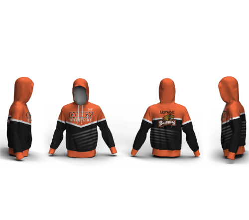 Corry Beavers Girls HS Wrestling Sublimated Hoodie 2024