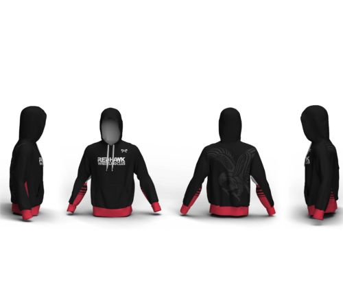 Redhawk Wrestling Club Elite Sublimated Hoodie 2024