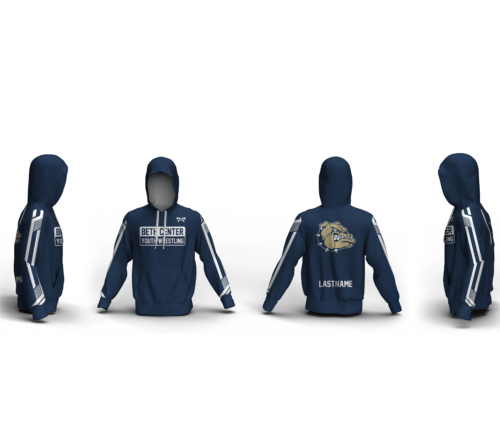 BETH CENTER YOUTH WRESTLING Sublimated  Hoodie
