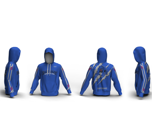 Longmont Wrestling Sublimated  Hoodie