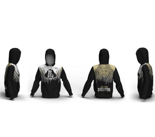 Decatur Wrestling Custom Unisex Sublimated Hoodie