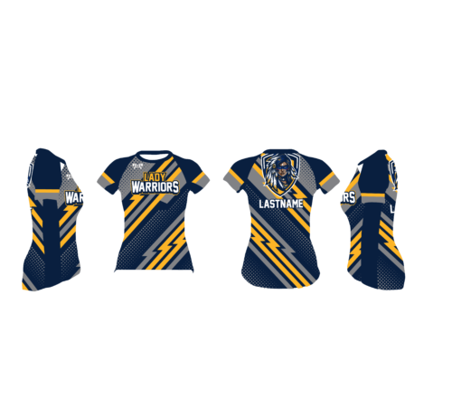 Brookfield HS Women's Wrestling Custom Womens Compression Shirt