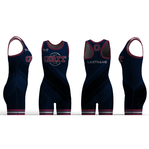 Grit Mat Club Women's BLUE Custom Singlet