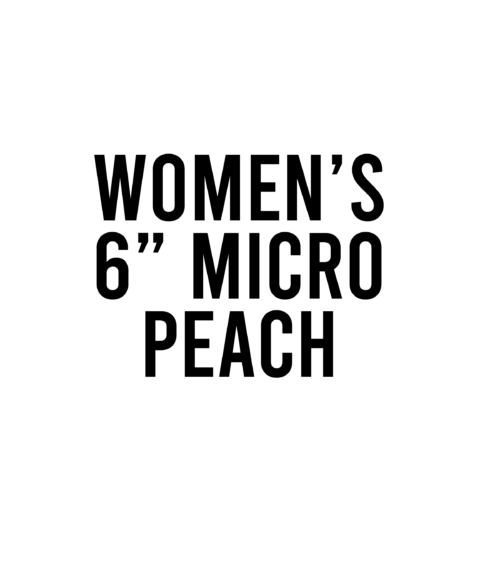 Women's Template 6" Micro Peach Short