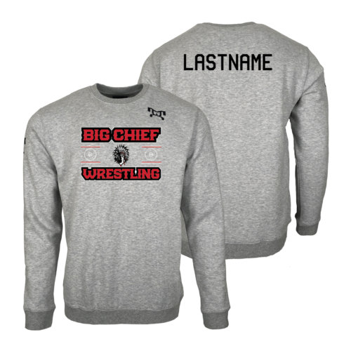 Big Chief Wrestling Club MyHOUSE Heat Press Challenger Crewneck