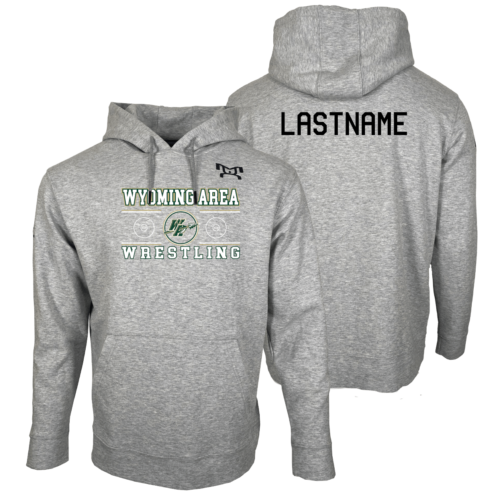 Wyoming Area Youth Wrestling MyHOUSE Heat Press Challenger Hoodie