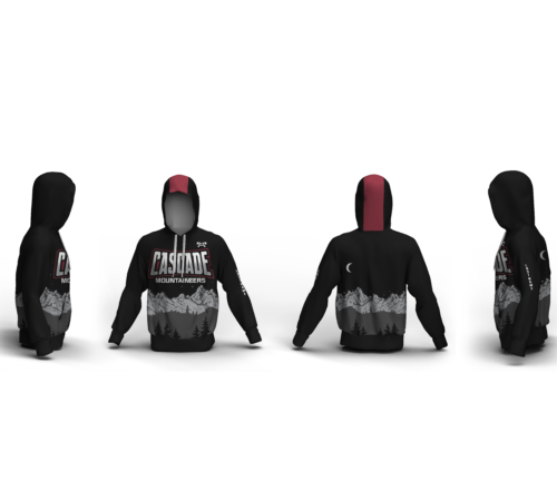Cascade Middle School Custom Unisex Sublimated Hoodie