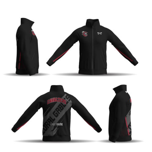 Coral Gables Athletic Full Zip Jacket