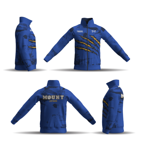 NC Mount Pleasant Athletic Full Zip Jacket