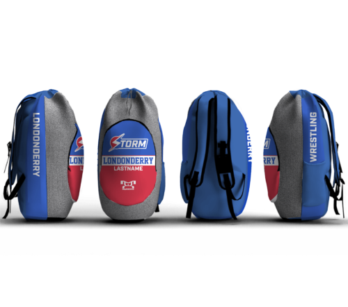 Londonderry Middle School Sublimated Custom Gear Bag