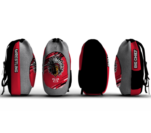 Big Chief Wrestling Club Sublimated Custom Gear Bag