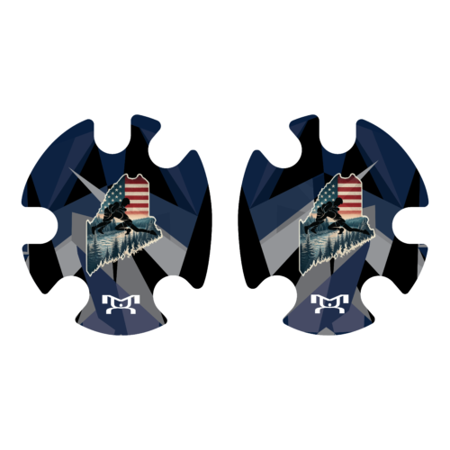 Saco Valley Wrestling Head Gear Decal