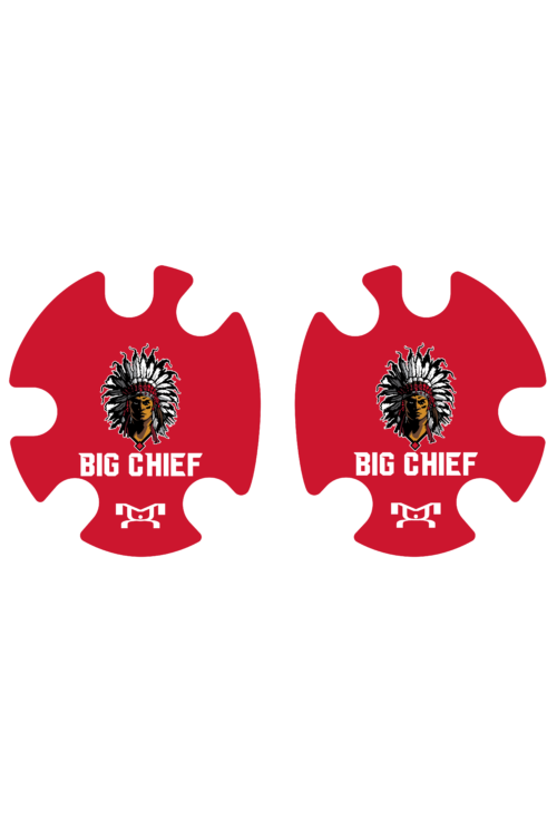 Big Chief Wrestling Club Head Gear Decal