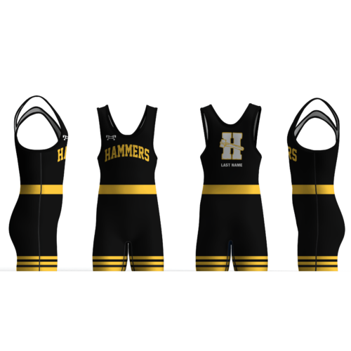 Henlopen Hammers Wrestling Club Men's Singlet