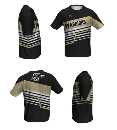 Wyoming Area Youth Wrestling Loose Short Sleeve Dri-Fit