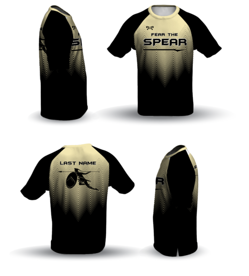 North Schuylkill  black Loose Short Sleeve Dri-Fit