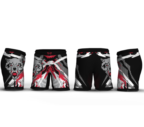 Wolfpack Wrestling Men's 9" Fight Short