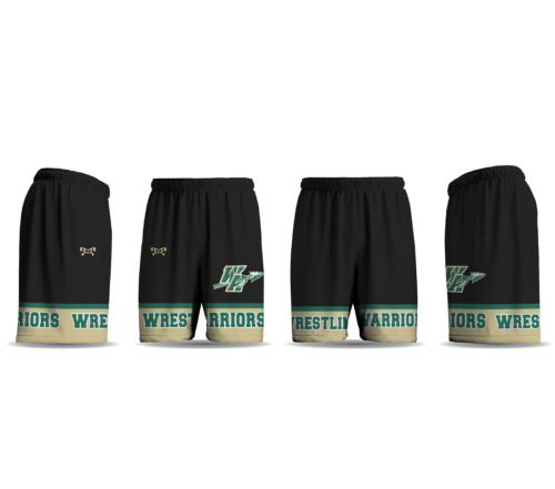 Wyoming Area Youth Wrestling Evolve Mesh Short