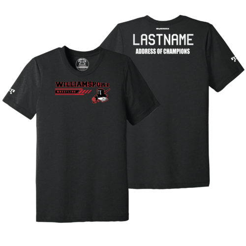 Williamsport Address Of Champions Heat Press T Shirt 2024