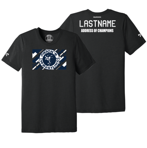 Frick Bros Black Address Of Champions Heat Press T Shirt