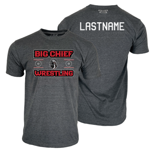 Big Chief Wrestling Club Custom Heat Press Short Sleeve T-Shirt