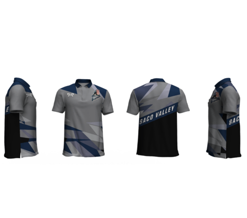 Saco Valley Wrestling Men's Custom Polo