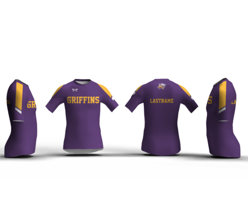Springville Griffins Men's Compression Short Sleeve Shirt 2024