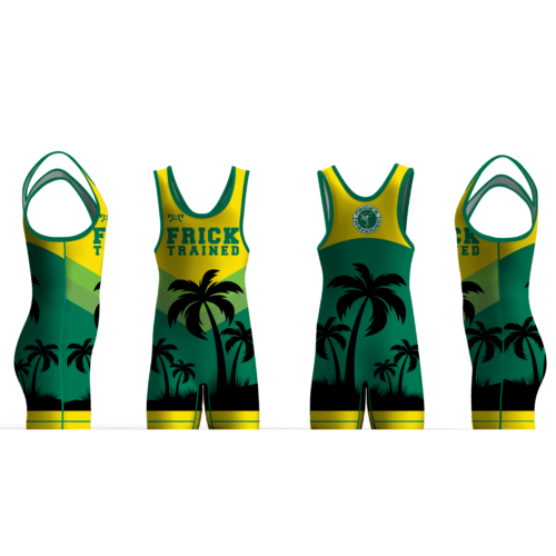 Frick Bros Green Men's Singlet