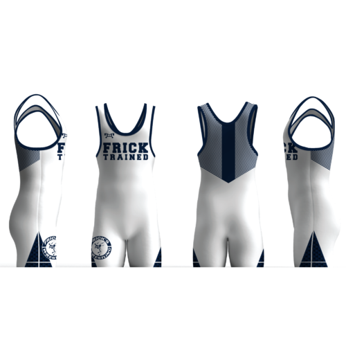 Frick Bros Men's White Singlet