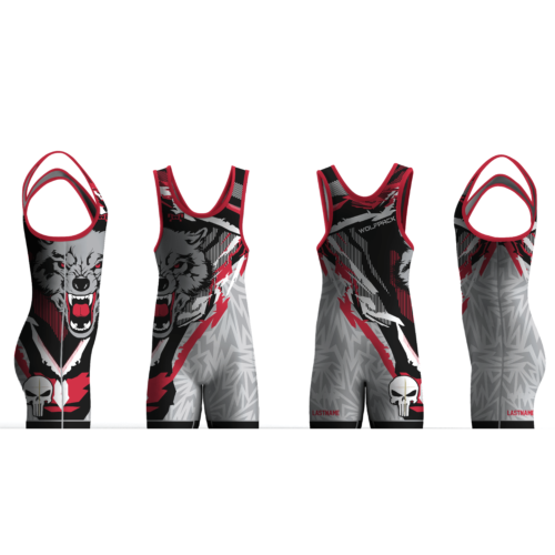 Wolfpack Wrestling Men's Singlet