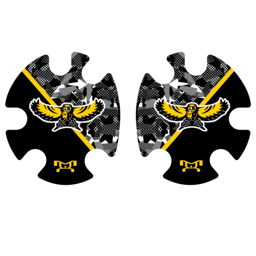 MID PRAIRIE WRESTLING Head Gear Decal
