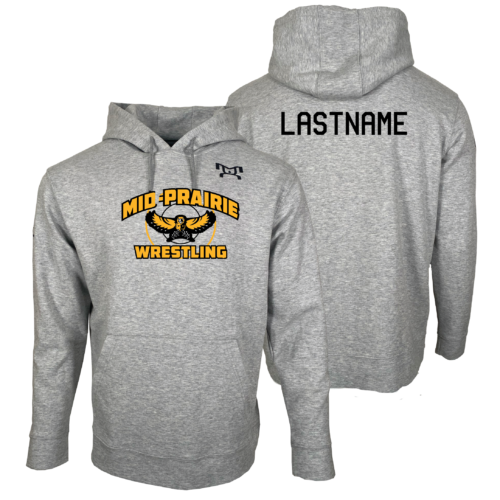 MID PRAIRIE WRESTLING MyHOUSE Heat Press Challenger Hoodie