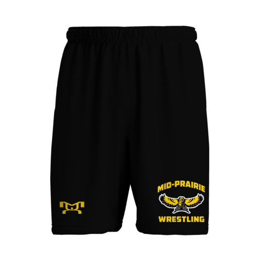 MID PRAIRIE WRESTLING Athletic Mesh Short