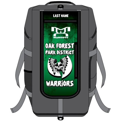 Oak Forest Youth Wrestling Hybrid Gear Bag (THIS WILL SHIP IN 6-8 WEEKS)