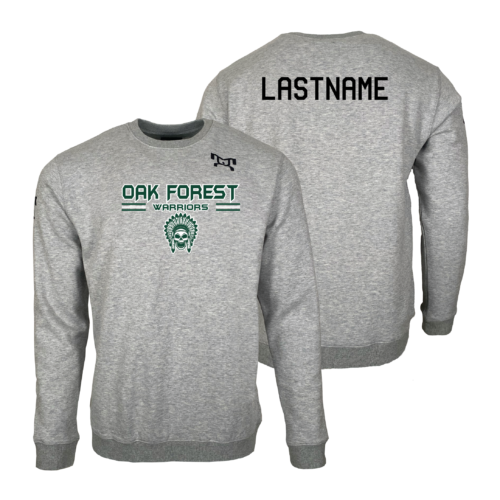 Oak Forest Youth Wrestling MyHOUSE Heat Press Challenger Crewneck 2025