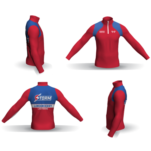 Londonderry Middle School Men's Light-Weight Custom Quarter Zip