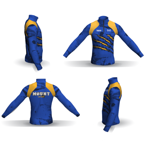 NC Mount Pleasant Men's Light-Weight Custom Quarter Zip