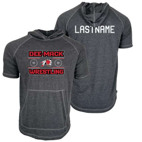 Deer Creek-Mackinaw Custom Heat Press Short Sleeve Hoodie T-Shirt