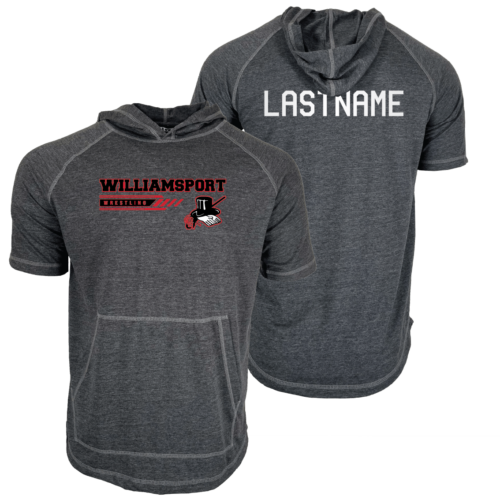Williamsport Custom Heat Press Short Sleeve Hoodie T-Shirt 2024