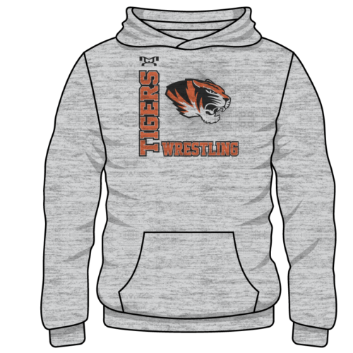 Louis Pastuer Middle School Custom Sublimated Decal Grey Hoodie