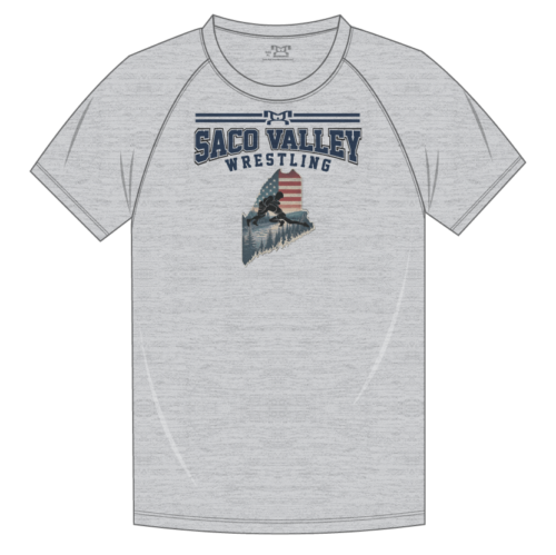 Saco Valley Wrestling Custom Sublimated Decal T-Shirt