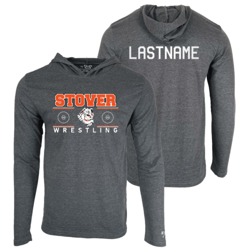 Stover High School Custom Heat Press Long Sleeve Hoodie T-Shirt