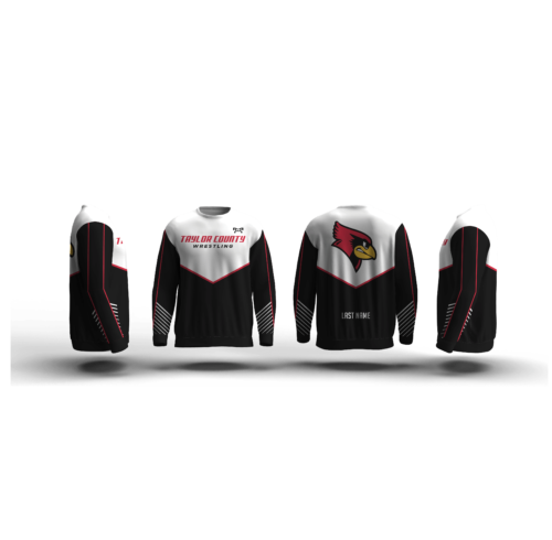 KY   Taylor County Wrestling Elite Sublimated Crewneck