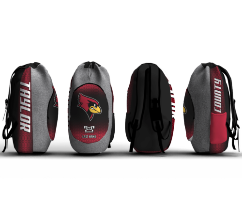 KY   Taylor County Wrestling Sublimated Custom Gear Bag