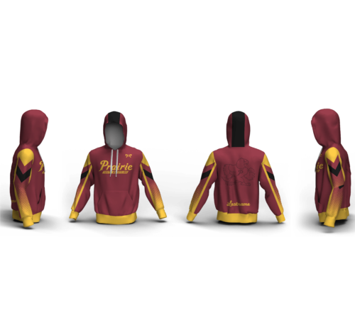 Prairie Youth Custom Unisex Sublimated Hoodie