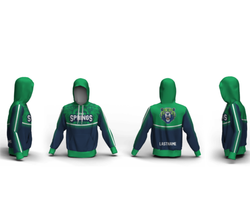River Springs Custom Unisex Sublimated Hoodie