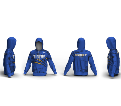 NC Mount Pleasant Custom Unisex Sublimated Hoodie