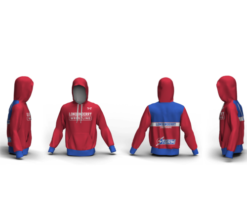 Londonderry Middle School Custom Unisex Sublimated Hoodie