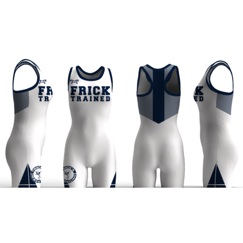 Frick Bros White Women's Custom Singlet